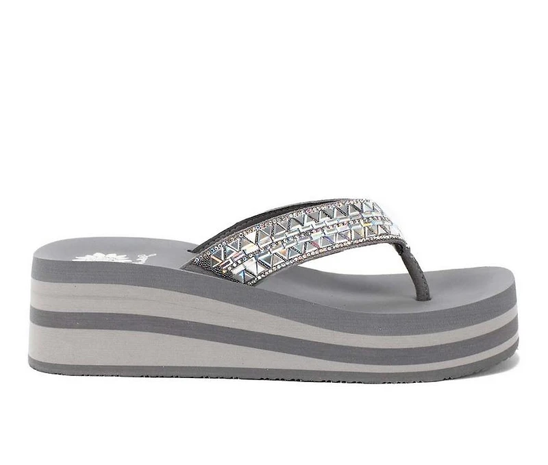 Women's Yellow Box Kaduna Flip-Flops