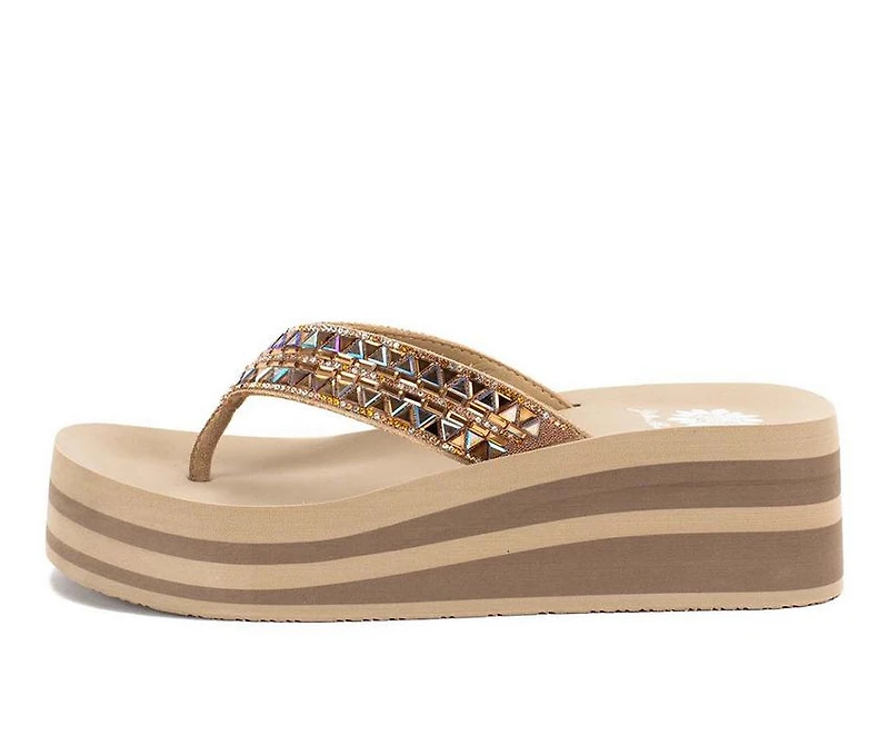 Women's Yellow Box Kaduna Flip-Flops