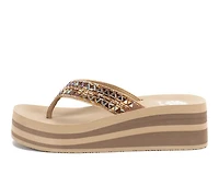 Women's Yellow Box Kaduna Flip-Flops
