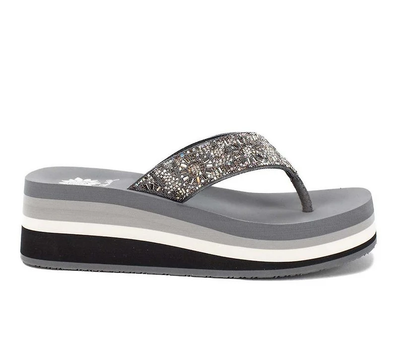Women's Yellow Box Kania Flip-Flops
