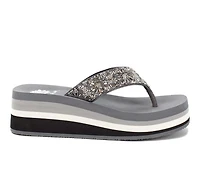 Women's Yellow Box Kania Flip-Flops