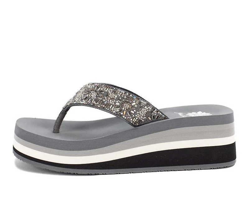 Women's Yellow Box Kania Flip-Flops