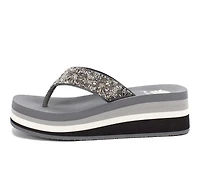 Women's Yellow Box Kania Flip-Flops