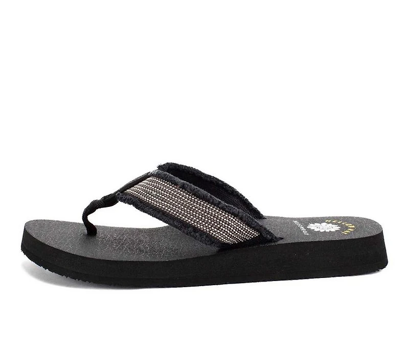 Women's Yellow Box Nolan Flip-Flops
