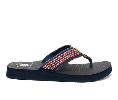 Women's Yellow Box Nolan Flip-Flops