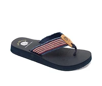Women's Yellow Box Nolan Flip-Flops