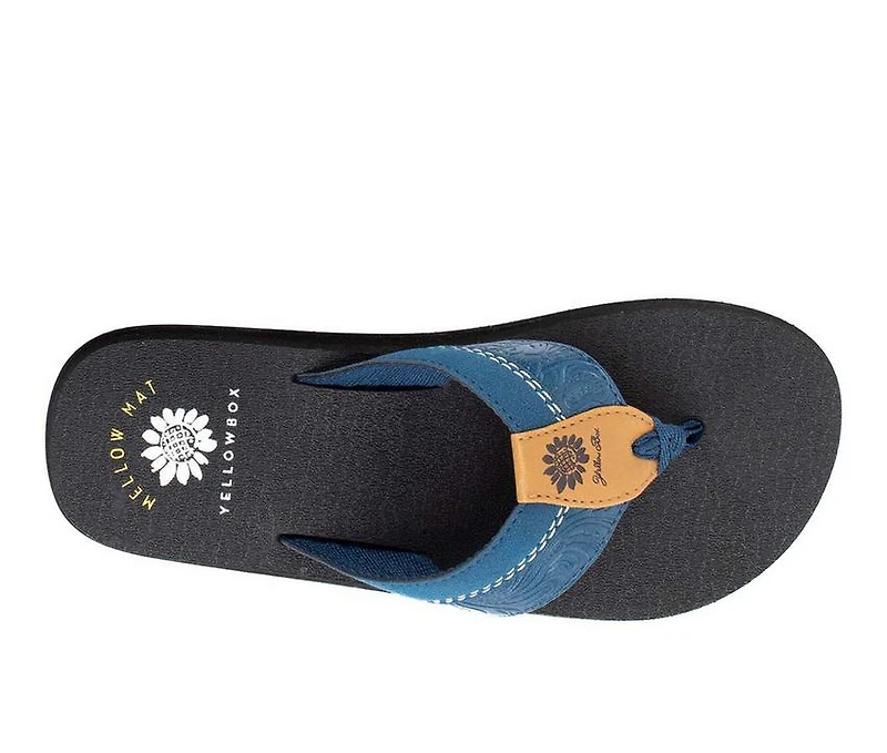 Women's Yellow Box Nolina Flip-Flops