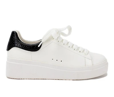 Women's Yellow Box Evodia Platform Sneakers