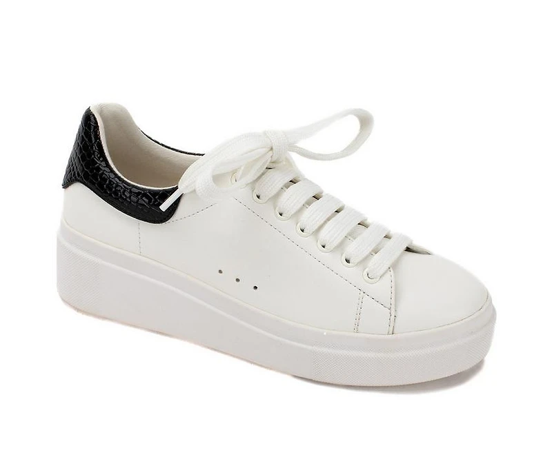 Women's Yellow Box Evodia Platform Sneakers