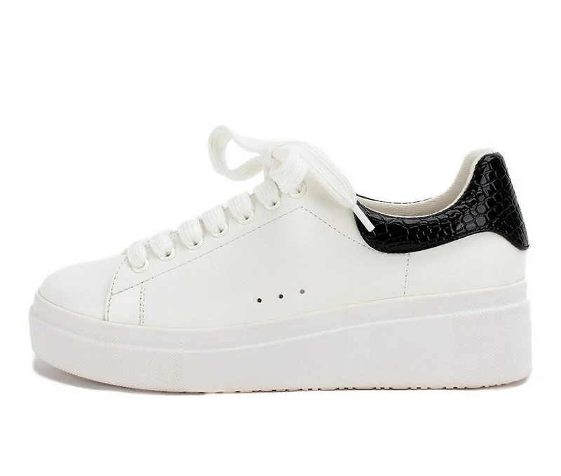 Women's Yellow Box Evodia Platform Sneakers