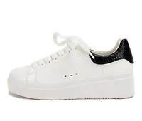 Women's Yellow Box Evodia Platform Sneakers