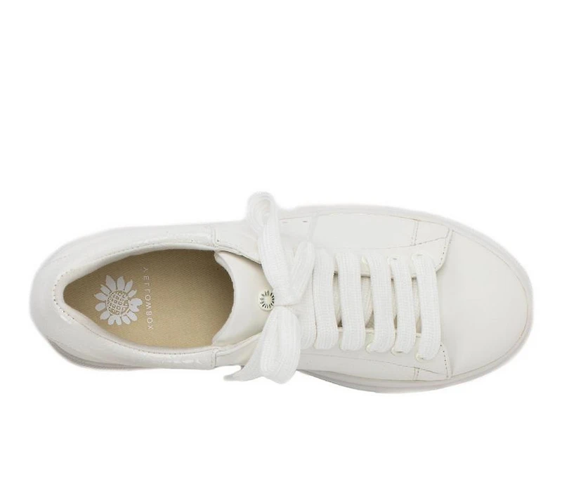 Women's Yellow Box Evodia Platform Sneakers