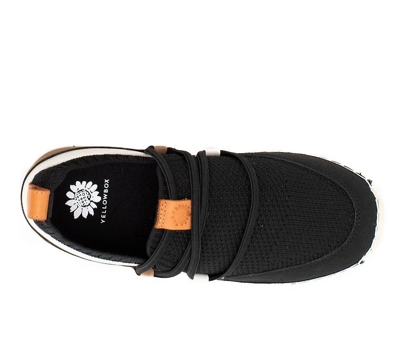 Women's Yellow Box Junior Casual Slip On Sneakers