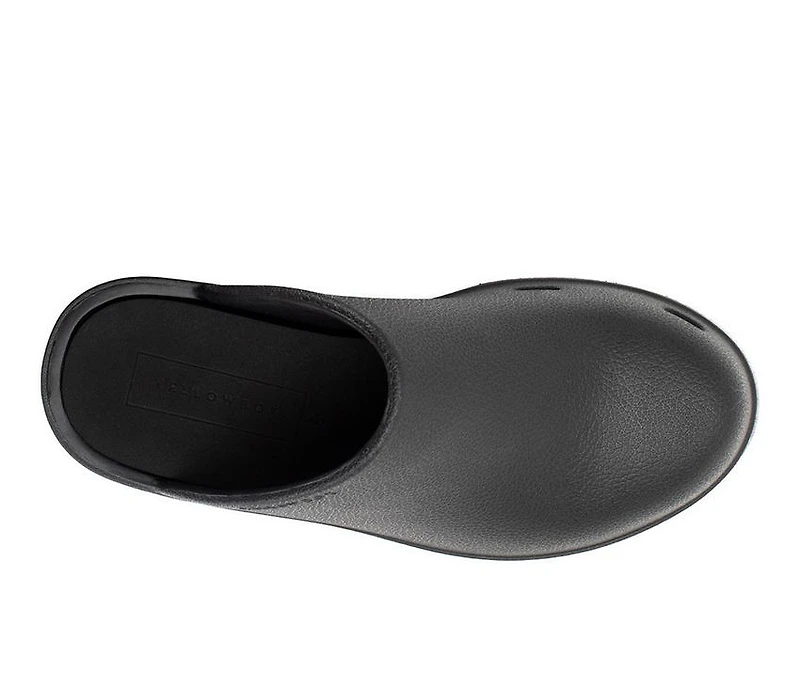 Women's Yellow Box Zippy Platform Clogs