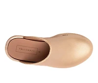 Women's Yellow Box Zippy Platform Clogs