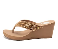 Women's Yellow Box Sana Flip-Flops