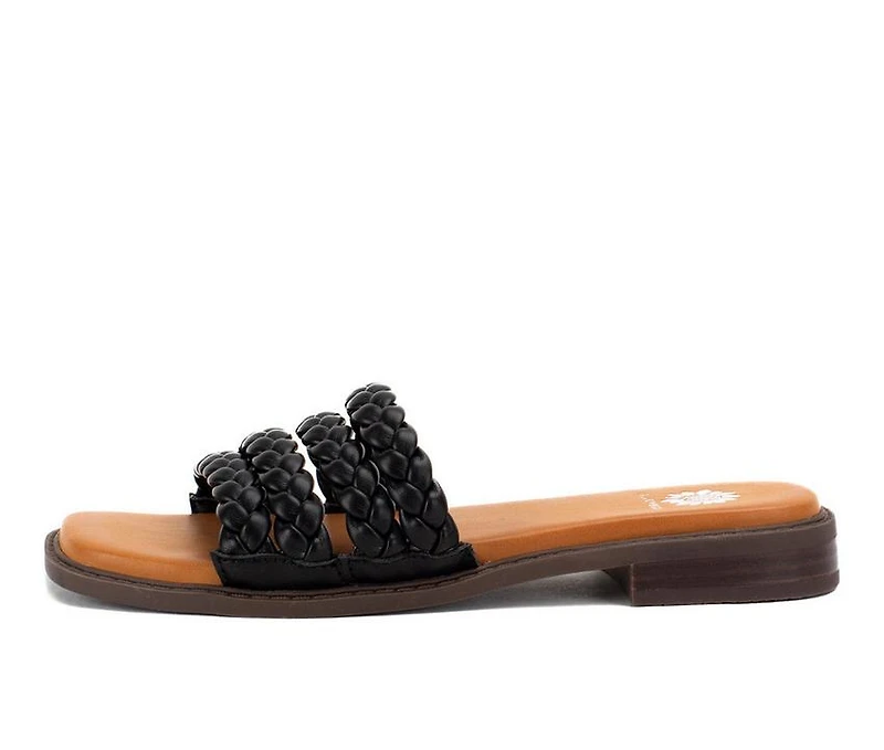 Women's Yellow Box Santai Sandals