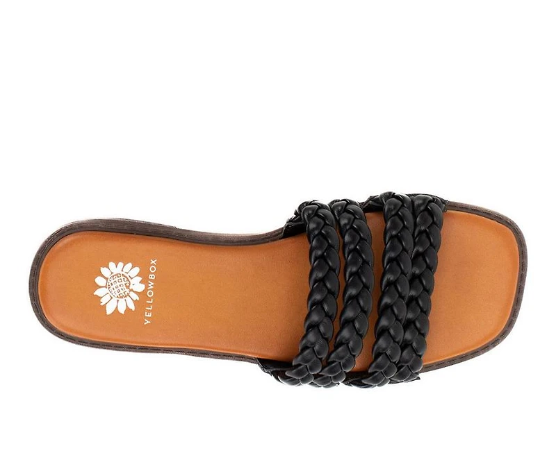 Women's Yellow Box Santai Sandals