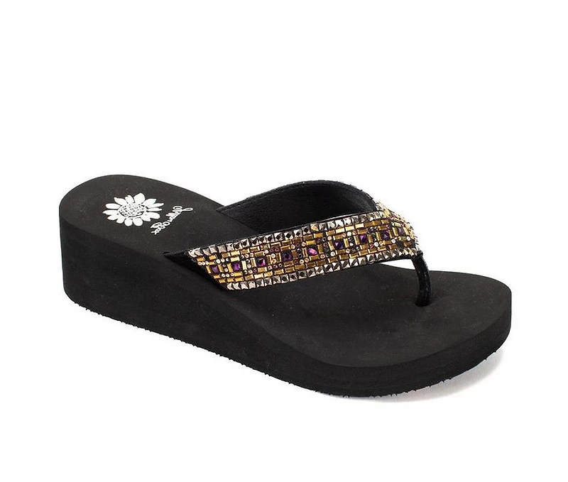 Women's Yellow Box Steffie Flip-Flops