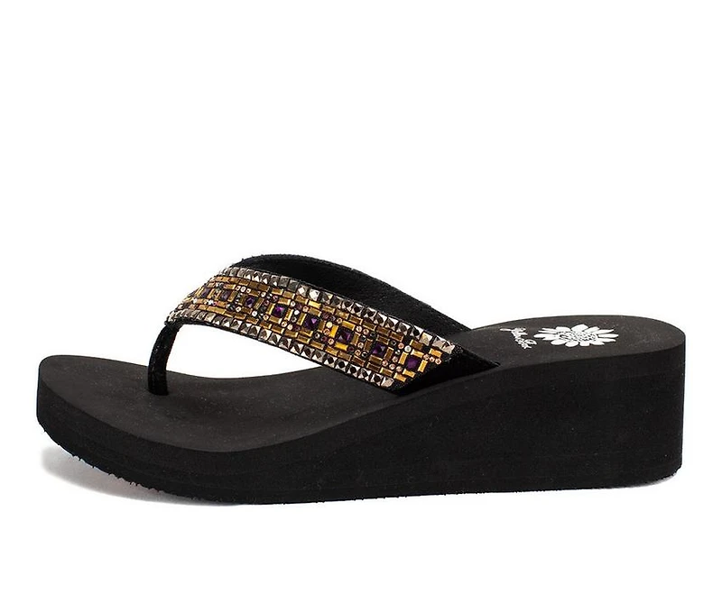 Women's Yellow Box Steffie Flip-Flops