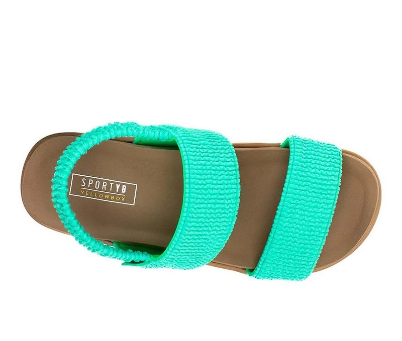 Women's Yellow Box Tiffin Sandals