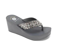 Women's Yellow Box Whittier Flip-Flops