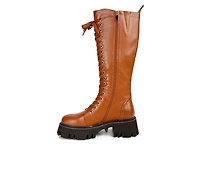 Women's London Rag Mad Mood Knee High Lace Up Boots