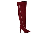 Women's Rag & Co Tsarina Over The Knee Heeled Boots