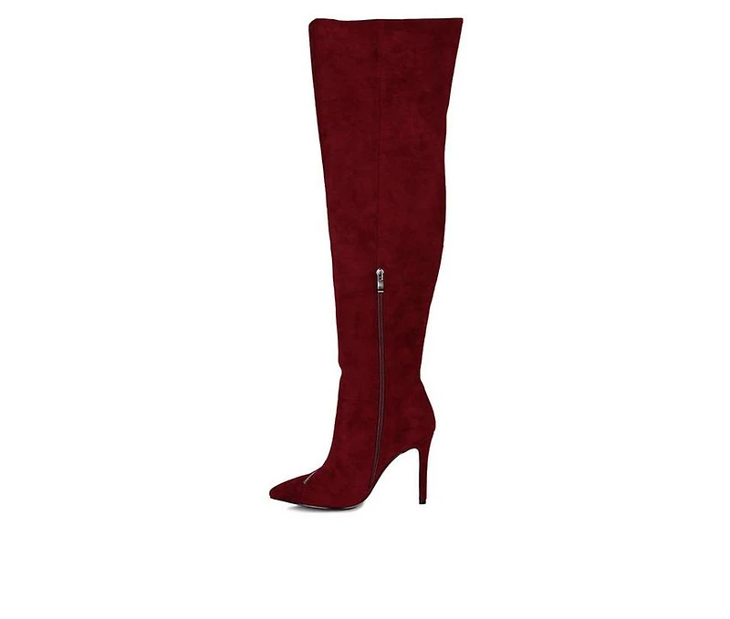 Women's Rag & Co Tsarina Over The Knee Heeled Boots
