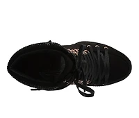 Women's London Rag Birch Heeled Lace Up Boots