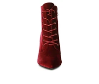 Women's London Rag Bornsta Lace Up Stiletto Boots