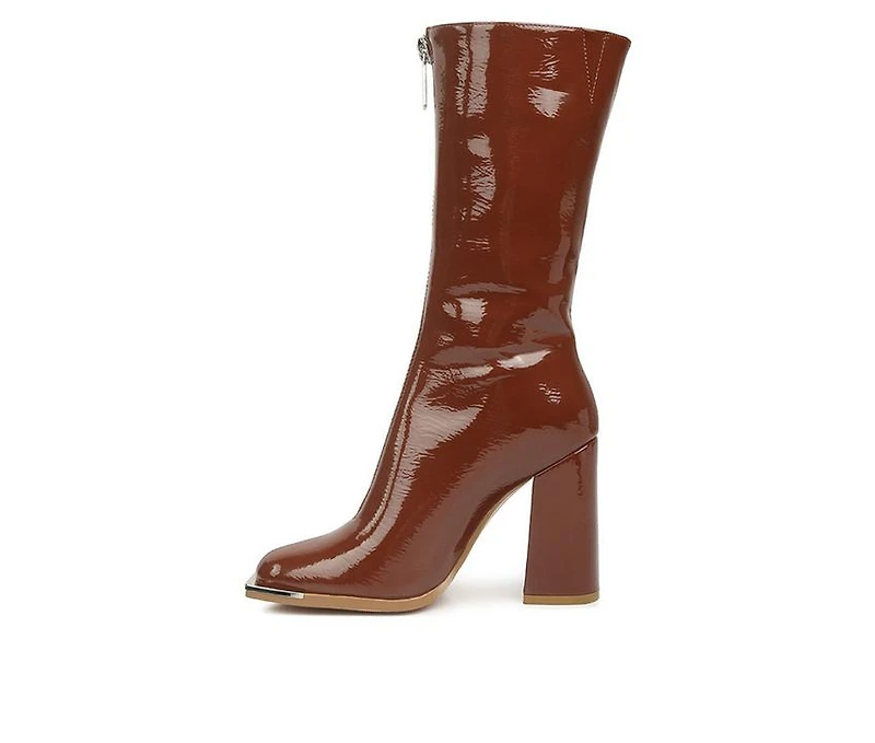 Women's London Rag Year Round Mid Calf Heel Boots