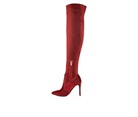 Women's London Rag Tigerlily Over The Knee Stiletto Boots