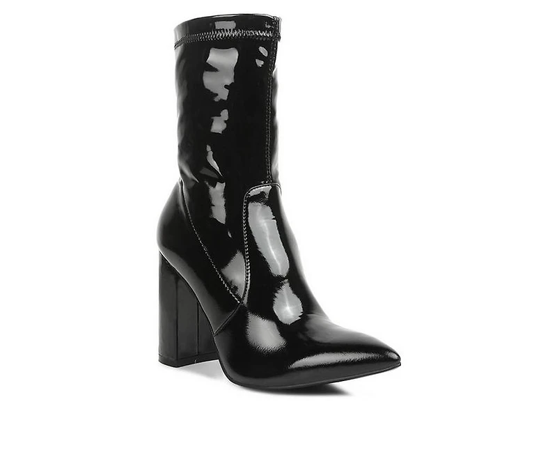 Women's London Rag Pluto Mid Calf Heeled Booties
