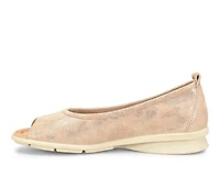 Women's Comfortiva Pratima Peep Toe Flats