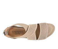 Women's Comfortiva Parrea Low Wedge Sandals
