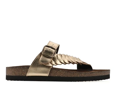 Women's White Mountain Happier Footbed Sandals