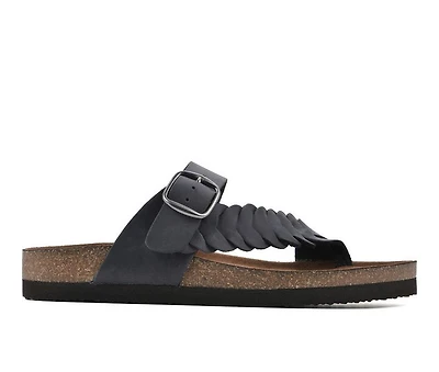 Women's White Mountain Happier Footbed Sandals