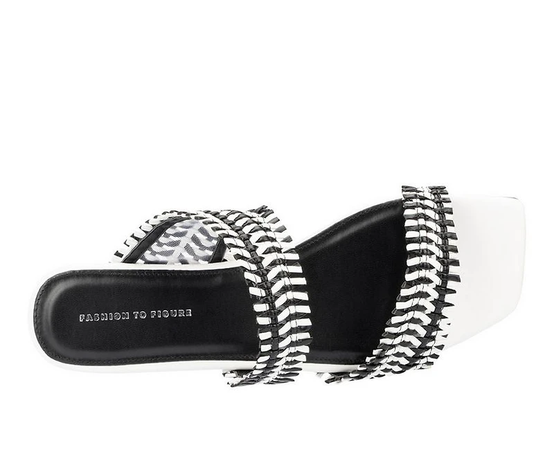 Women's Fashion to Figure Pammy Wide Width Sandals