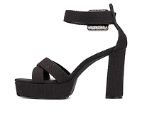 Women's Fashion to Figure Layla Wide Width Dress Sandals