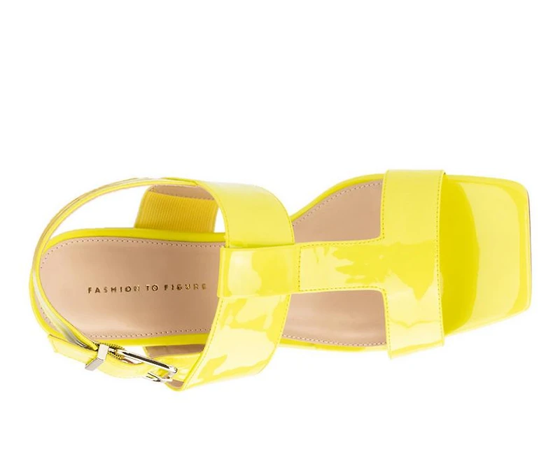 Women's Fashion to Figure Toni Wide Width Dress Sandals