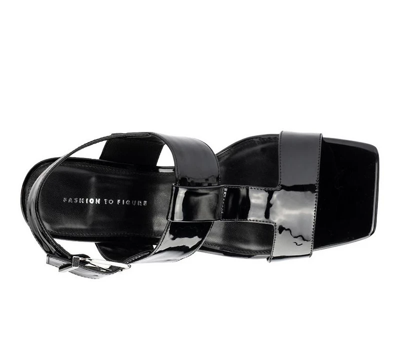 Women's Fashion to Figure Toni Wide Width Dress Sandals