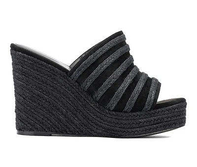 Women's Fashion to Figure Sallie Wide Width Wedges
