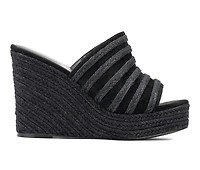 Women's Fashion to Figure Sallie Wide Width Wedges