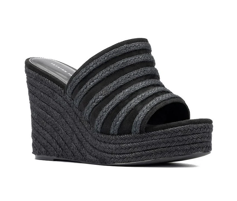 Women's Fashion to Figure Sallie Wide Width Wedges