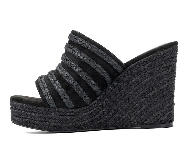 Women's Fashion to Figure Sallie Wide Width Wedges