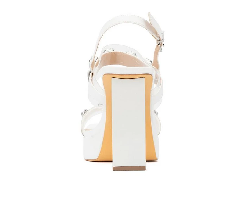 Women's Fashion to Figure Waverly Wide Width Dress Sandals