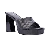 Women's Fashion to Figure Teresa Wide Width Dress Sandals