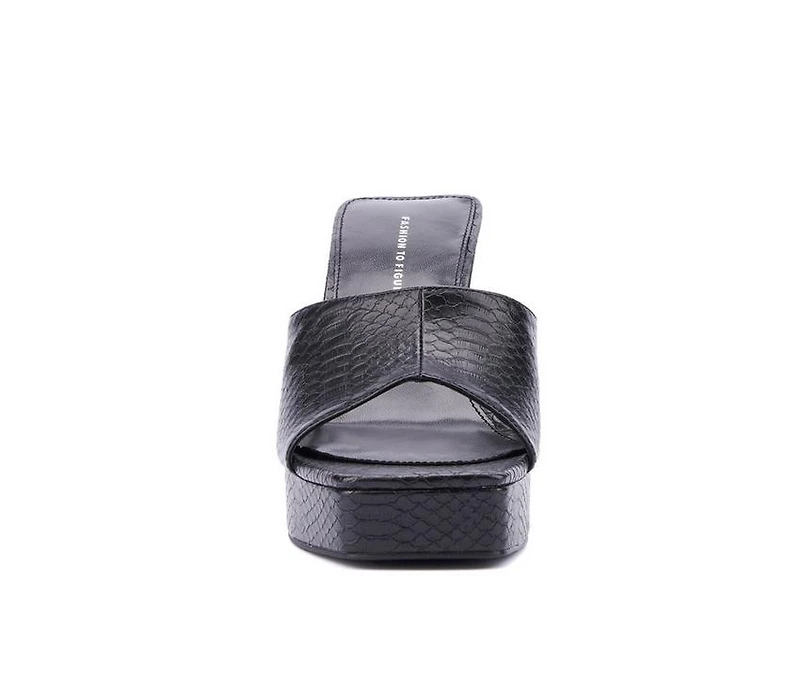 Women's Fashion to Figure Teresa Wide Width Dress Sandals