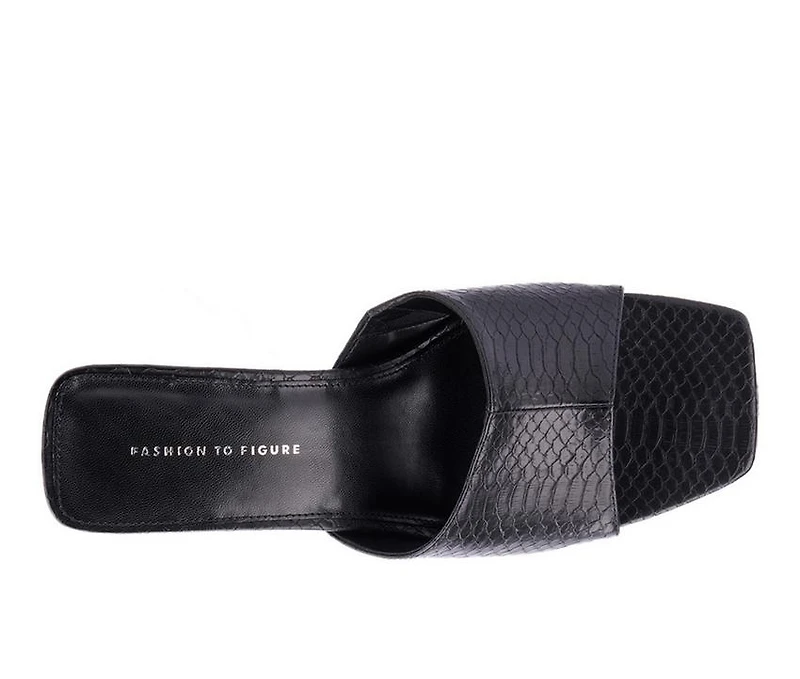 Women's Fashion to Figure Teresa Wide Width Dress Sandals